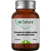 Resim VENATURA Vitamin B2 (Riboflavin) Takviye Edici Gıda 100 Kapsül 