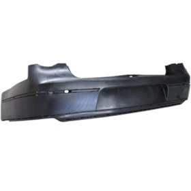 Resim BZT Volkswagen Passat- B6- 05/10; Arka Tampon Siyah (Bant Delikli/Karliksiz Sensör Deliksiz 3C5807417GRU 