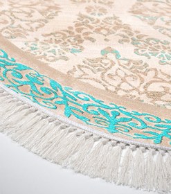 Resim Alanur Home Eko Trend Djt Yıkanabilir Kaymaz Taban Oval 3 Lü Yatak Odası Takımı 1376 Klasik Turkuaz 