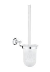 Resim Grohe Essentials Authentic Tuvalet Fırçası Seti - 40658001 Krom 