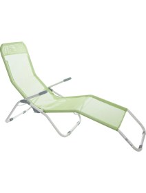 Resim Andoutdoor Tumbona Katlanır Şezlong-Yeşil 