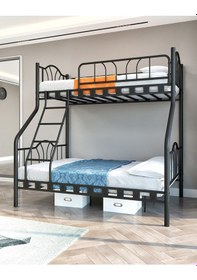 Resim Argimo İmaj 3 Kişilik Ebeveyn 3'lü Siyah Ranza 90x190 & 140x190 