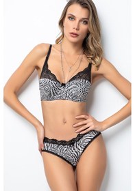 Resim Miorre Push-up Dolgulu Dantel Detaylı Sütyen Takım 001 