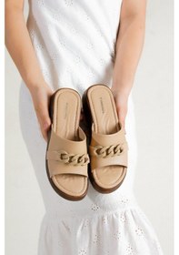 Resim Amber Kadın Dolgu Topuk Casual Terlik 001 