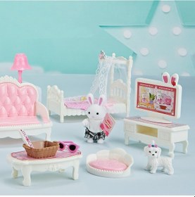 Resim Bay Dreamy Mini Tavşan- Yatak Odası Ve Salon Takımı 