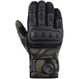 Resim Knox Orsa Or4 Korumalı Motosiklet Eldiveni Yeşil Xl 