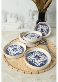 Resim Keramika Wave Flow Stackable Çerezlik / Sosluk 14 Cm 6 Adet 22749 Çok Renkli 