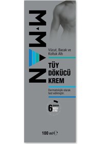 Resim M Man Tüy Dökücü Krem 100 Ml 3 Adet 