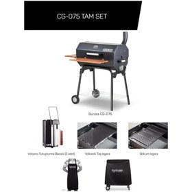 Resim ReHome Guruss Cg075 Kömürlü Barbekü Mangal Tam Set 