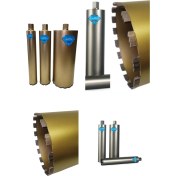 Resim 112X450 mm Profesyonel Karot Ucu. Lazer Kaynaklı 