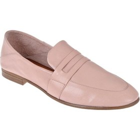 Resim Pullman Hakiki Deri Kadın Babet Ayk-4105 Pudra Pudra 