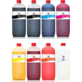Resim QC Epson Stylus Photo C79 Uyumlu Yazıcı Mürekkep Seti 1000ml 8 Renk 