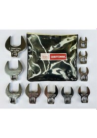 Resim Usa Craftsman 3-8" Karga Ayağı Anahtar Takımı İnç Set 10 Parça 