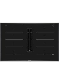 Resim Bosch PXX875D67E Davlumbaz Entegreli İndüksiyonlu Ocak Siyah 