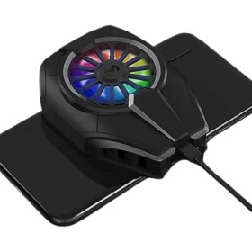 Resim Renklime Telefon Soğutucu Fan Güçlü Motor Radyatör Cep Telefon Soğutma 
