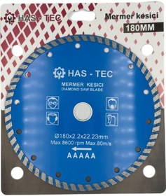 Resim 180 Mm Mermer Kesici Diamond Saw Blade Ø180x2.2x22.23 Mm 
