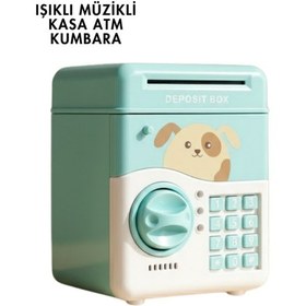 Resim Sam51 Müzikli Işıklı Kumbara Su Yeşili 