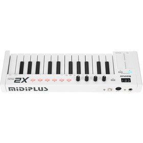 Resim Midiplus 10 0001 X2 Mini MIDI Klavye | 25 Mini Tuş Kompakt Müzik Prodüksiyonu 