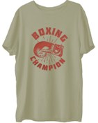 Resim TOP GLORY Boxingk Baskılı Penye Boks Sporcu T-shirt 