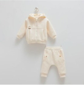 Resim Caramell 3'lü Bebek Takımı 2046 Ekru 