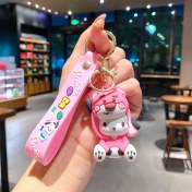 Resim OEMG Çizgi Film Animasyon Stitch Serisi Yumuşak Kauçuk Anahtarlık Bebek Çantası Kolye Anahtarlık Küçük Hediye (Yurt Dışından) 