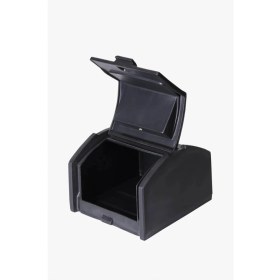 Resim Arwic Motosiklet Pizza Çantası Paket Servis Çantası CV90 Siyah 