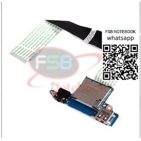 Resim Lenovo Uyumlu İdeapad Z510 20287 Notebook Audio Jack Sd Kart Usb Port Board 