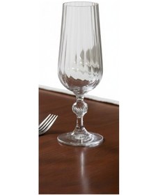 Resim Kristal Optikli 180ml Kahve Yanı Su Bardağı Beyaz 