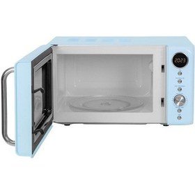 Resim Simfer SK4606 Dijital Mikrodalga Fırın Retro Mavi 