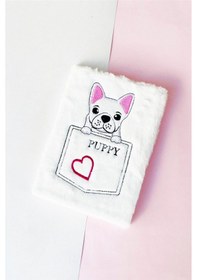 Resim Çılgıntrend Puppy Peluş Defter 