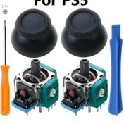 Resim Ps5-jcd İçin Ps3 Ps4 Pro Slim Ps5 3d Og Joystick Çubuk Sensörü Modülü Potansiyometreler Thumbstick Cap Xbox On 