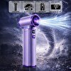 Resim Mioji Mio AD72 Pro 8000 mAh 150000 RPM Taşınabilir Güçlü Hava Üfleme Cihazı Mor 