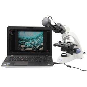 Resim Ece Opto-Edu 2000X Büyütmeli 5.0Mp Dijital Mikroskop Binoküler 