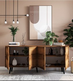 Resim Latina Modern Konsol 180 Cm Ceviz 