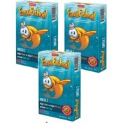 Resim Easyfish Oil Omega 3 30Tablet Limon Ve Portakallı 3 Adet 