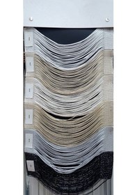 Resim s Perde Yarım İp Balon Perde Simli-simsiz (Püskül dahil değil) 