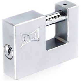 Resim Kale KD001-50-170 Kayar Pimli Saten Kaplama Dikdörtgen Asma Kilit 70 MM 