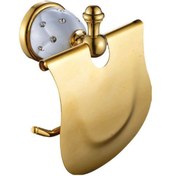 Resim ACAR Elegant Gold Kapaklı Kağıtlık Altın Renkli 