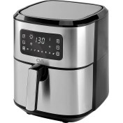 Resim 6,5 Litre Sıcak Hava Fritözü Metalik Renkli, Sağlıklı ve Pratik Kullanım 