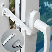 Resim 1 Adet/2 Adet/3 Adet Hafif Çelik İç Açılı Kapı ve Pencere Rüzgar Sınırlayıcı, Pencere Havalandırma Tutucu Güvenlik Braketi 