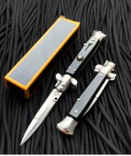 Resim John Connely Paslanmaz Çelik Italyan Stiletto Çakı 