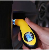 Resim Ximistore9 Araç Lastik Basınç Ölçer, Lcd Ekranlı Dijital Tester, 0-150psı Aralığı, Psı/bar/kpa/kgf/cm2 Birim Seçimi, Abs Malzeme 