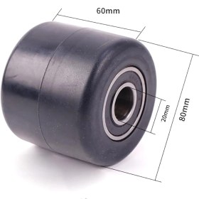 Resim Rolwal Kauçuk 80X60MM Transpalet Tekerleği 