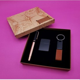 Resim Büro Ev Ofis Hediyesi İçin 3parça Lüks Stil Hediye Seti 