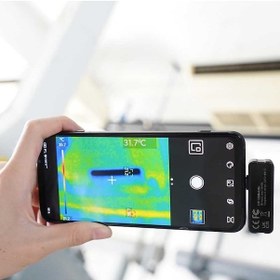 Resim Uti120 Cep Telefonu İçin Type-c Termal Kamera 