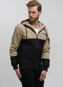 Resim Titus Cebi Çanta Detaylı Suya Dayanıklı Dar Kesim Erkek Mevsimlik Mont Yağmurluk - TAS / XL 