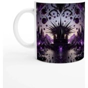 Resim Akrep Burcu Baskılı Kahve Kupası - Büyülü Kristal Mağarası Temalı Vs3 
