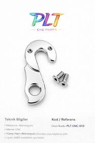 Resim PLTCNCPART'S Kron Xc 500 Bisiklet Kadro Kulağı 