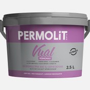 Resim Permolit 2,5 L Permomax Vual İpek Mat İç Cephe Boya Beyaz 
