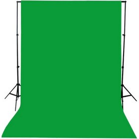 Resim Greenbox Chromakey- Screen--Yeşil Fon Perde(3 X 6 M) - % 100 Pamuk 